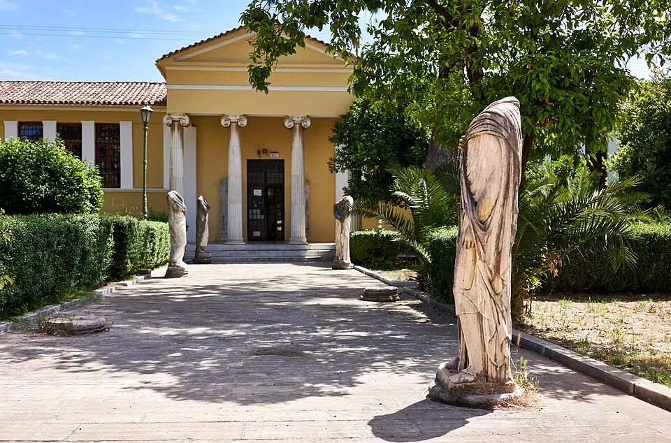 Sparta’s archaeological museum. Photograph of the surviving site or modern landscape.