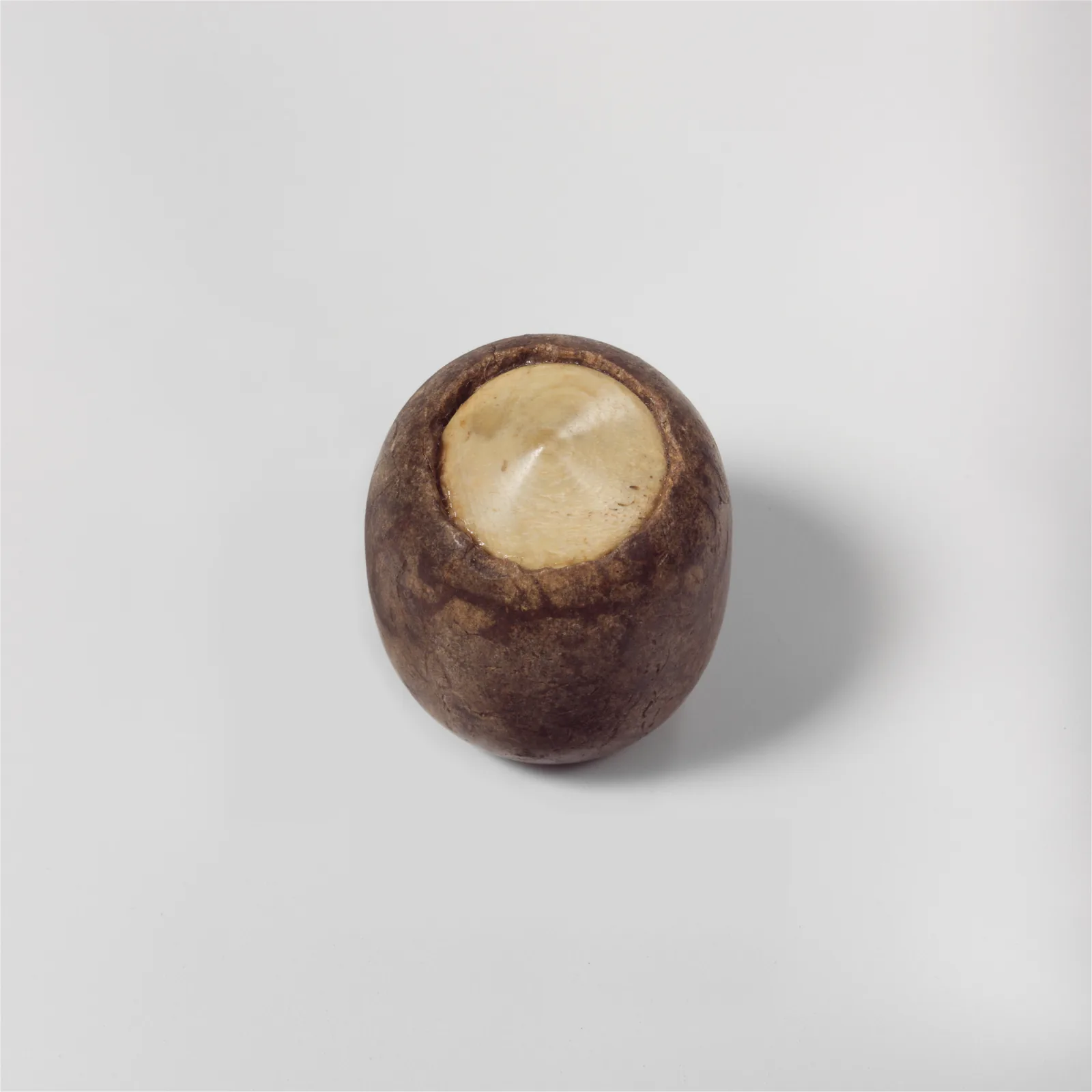 Bone cylinder with pointed ivory top, Greek, Laconian