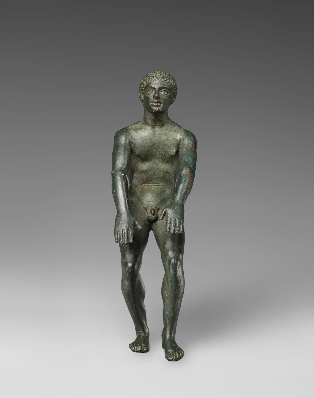 Bronze athlete, Greek