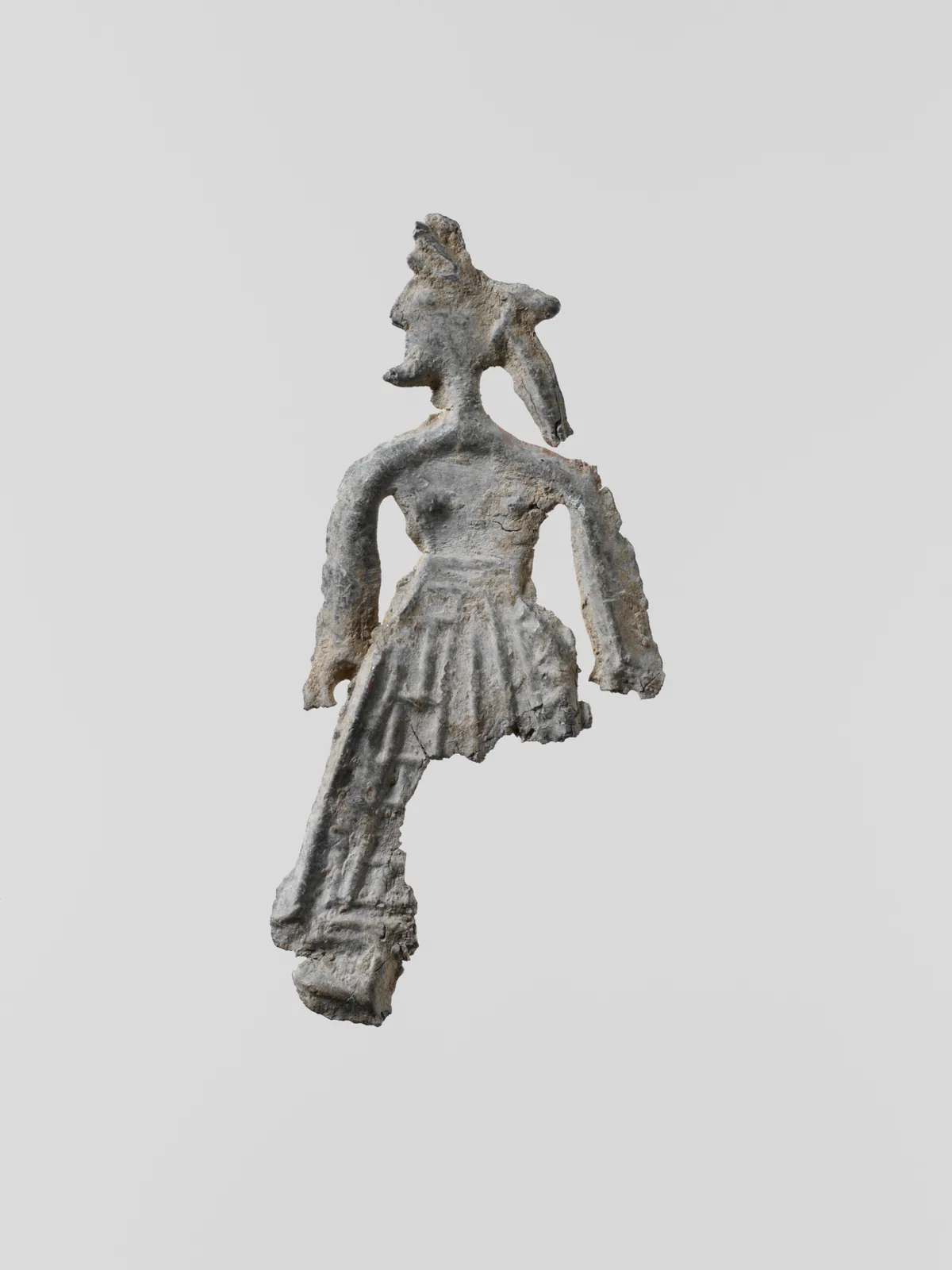 Lead figure of a woman, Greek, Laconian