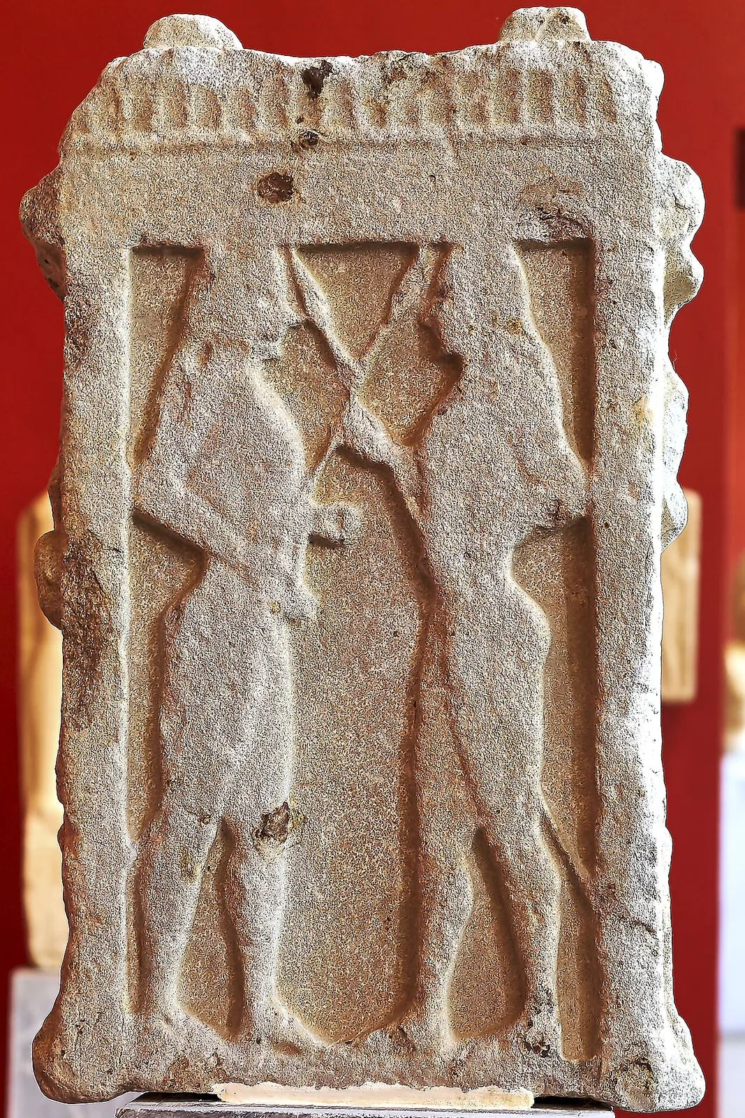 Spartan votive relief of the Dioscuri