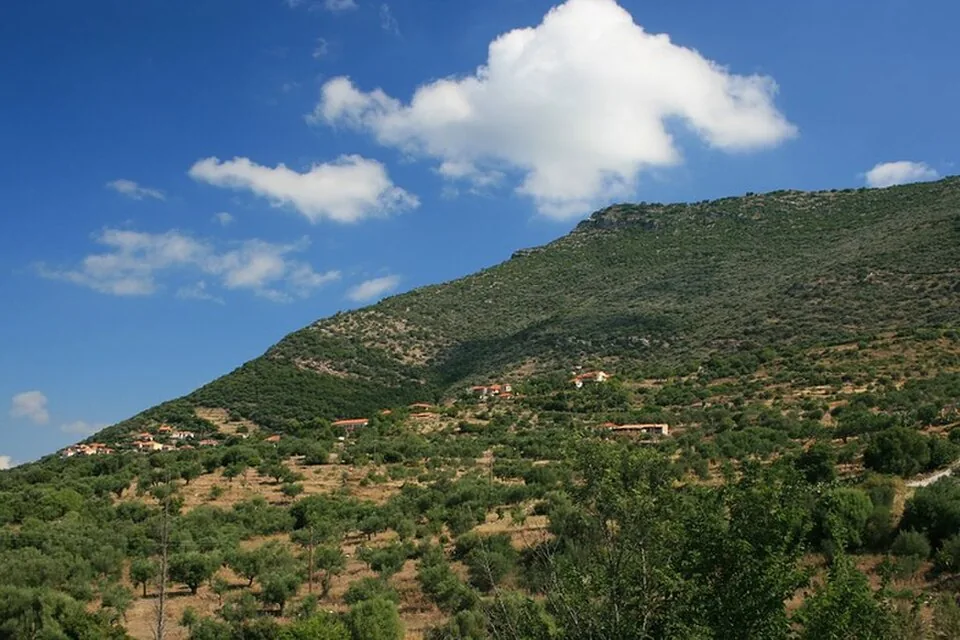 Mount Ithome. Photograph of the surviving site or modern landscape.
