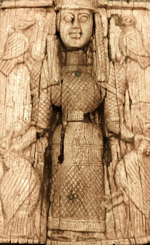 Ivory votive of Artemis Orthia