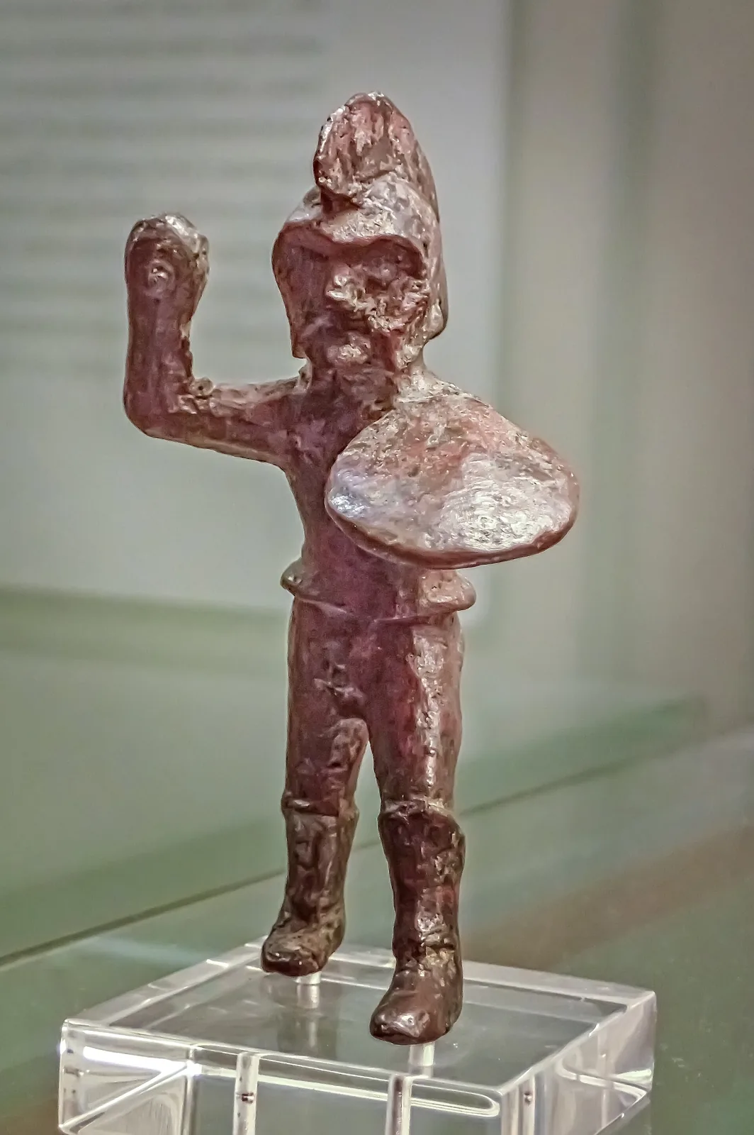 Laconian bronze warrior from Sparta